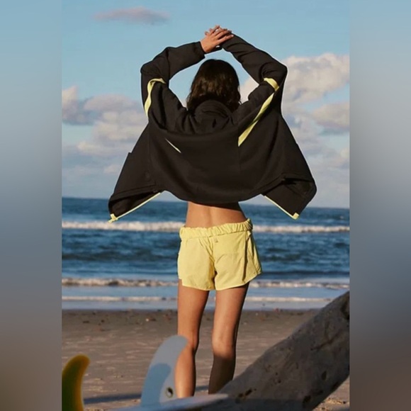 Free People Movement “Right On Track” Zip Up Jacket - Small - Navy Blue Combo - Picture 2 of 12